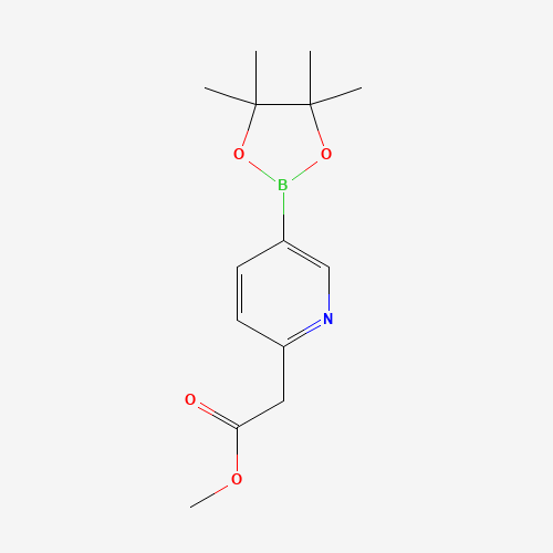 2-吡啶乙酸_5-（4,4,5,5-四甲基-1,3,2-二恶硼烷-2-Yl）-甲酯,CAS 1428761-14-1,「源叶」M86721978-5g