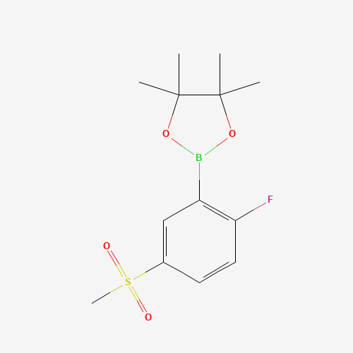 甲基磺酰基-二恶烷(C13H18BFO4S),CAS 1627596-00-2,「源叶」F90416382-250mg