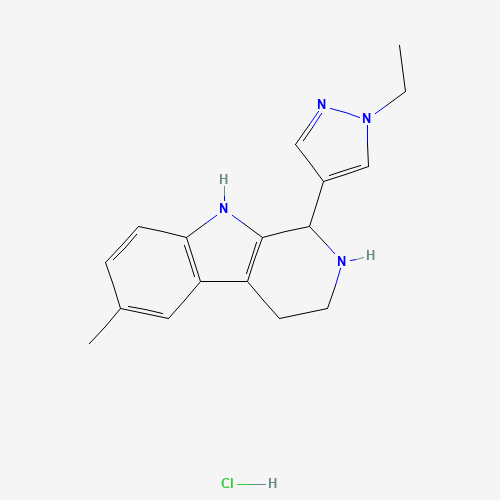 吡唑_四氢(C17H21ClN4),CAS 1431963-36-8,「Fluorochem」E90484170-5g