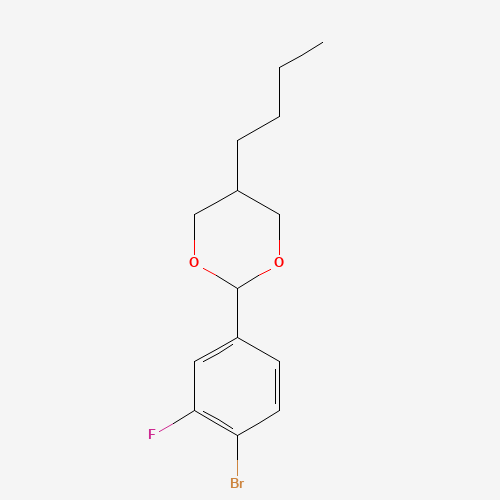 2-（4-溴-3-氟苯基）-5-丁基-1,3-二恶烷,CAS 1363339-35-8,「麦克林」B90487744-1g