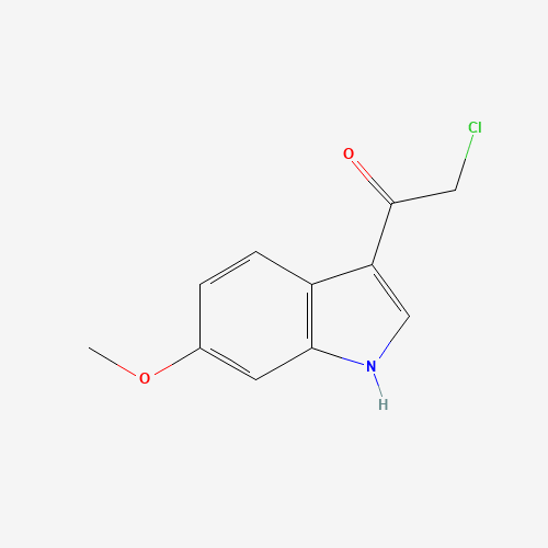 2-氯-1-（6-甲氧基-1H-吲哚-3-Yl）-乙酮,CAS 38693-09-3,「源叶」C907128-250mg