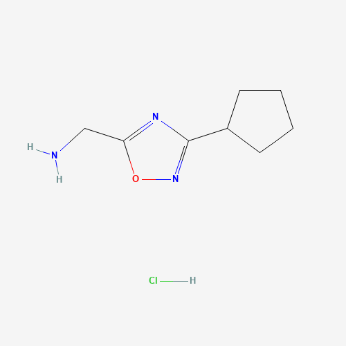 （3-环戊基-1,2,4-恶二唑-5-Yl）盐酸甲胺,CAS 1807979-70-9,「源叶」C91623964-1g