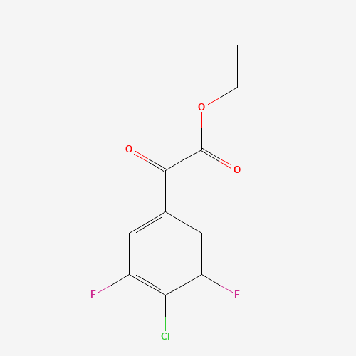 （4-氯-3,5-二氟苯基）氧代乙酸乙酯,CAS 1256470-45-7,「Fluorochem」C91658538-5g