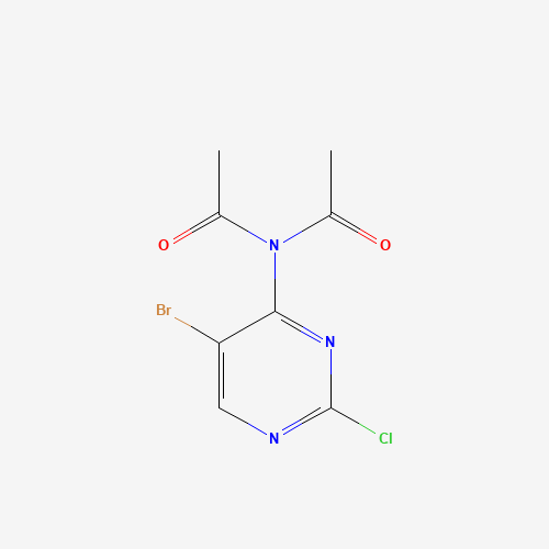 N-乙酰基-N-（5-溴-2-氯嘧啶-4-Yl）乙酰胺,CAS 1630906-79-4,「源叶」N91800989-1g