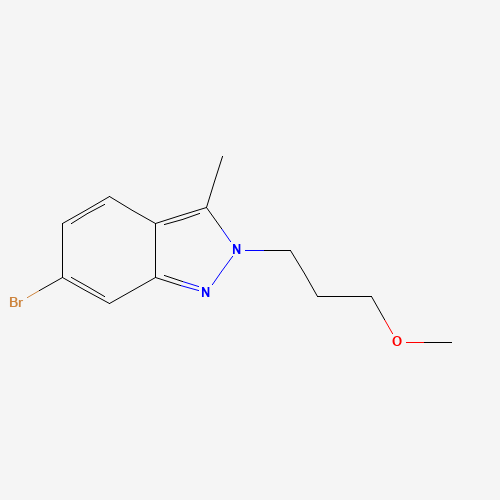 6-溴-2-（3-甲氧基丙基）-3-甲基-2H-吲唑,CAS 1822817-70-8,「源叶」B92132786-1g