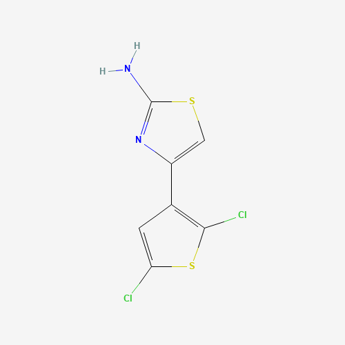 噻吩基_胺(C7H4Cl2N2S2),CAS 325988-82-7,「Fluorochem」D959110-500mg