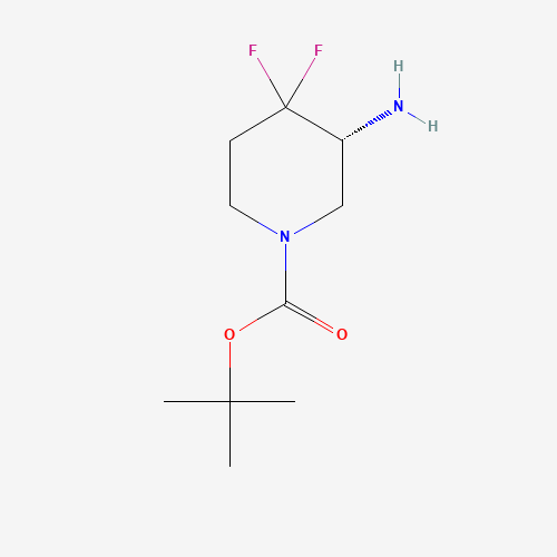 叔丁基_羧酸(C10H18F2N2O2),CAS 2091351-96-9,「Fluorochem」T98010165-250mg