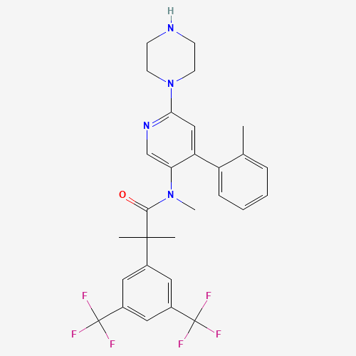 Netupitant代谢物N-去甲基Netupitat,CAS 290296-72-9,「麦克林」N9915918-5mg