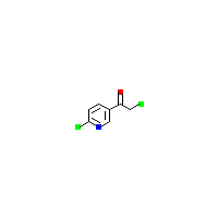 2-氯-1-（6-氯吡啶-3-Yl）乙酮,CAS 136592-00-2,「源叶」C10797730-100mg