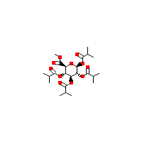 1,2,3,4-四邻异丁基-&beta;-d-葡萄糖吡喃甲酸甲酯,CAS 150607-94-6,「源叶」M11306344-10g