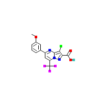 甲氧基_羧酸(C15H9ClF3N3O3),CAS 797809-12-2,「Fluorochem」C1153124-250mg