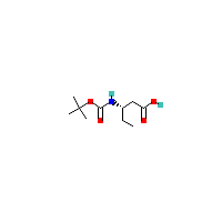 （S） -3-（（叔丁氧羰基）氨基）戊酸,CAS 183990-48-9,「源叶」S12070949-250mg