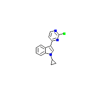 环丙基_吲哚(C15H12ClN3),CAS 1899922-76-9,「毕佳索」C121280152-250mg