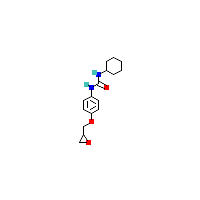 N-环己基-N'-[4-（2,3-环氧丙氧基）苯基]脲,CAS 38649-72-8,「源叶」N12238270-50mg