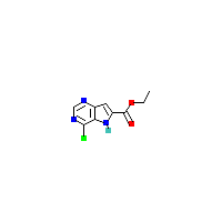 吡咯并-羧酸乙酯(C9H8ClN3O2),CAS 1638760-02-7,「Fluorochem」E124705664-500mg
