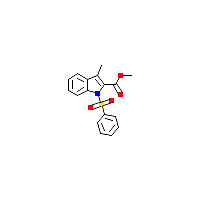 吲哚-羧酸甲酯(C17H15NO4S),CAS 2055840-89-4,「Fluorochem」M125462121-10g