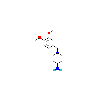 1-（3,4-二甲氧基苄基）哌啶-4-胺,CAS 100861-94-7,「Fluorochem」D12641843-1g