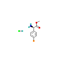 溴苯基-乙酸甲酯氯化氢(C9H11BrClNO2),CAS 1391389-21-1,「Fluorochem」M127256100-250mg