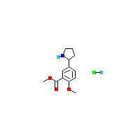 2-甲氧基-5-（吡咯烷-2-Yl）苯甲酸甲酯盐酸盐,CAS 2061979-44-8,「毕得」M127264633-1g