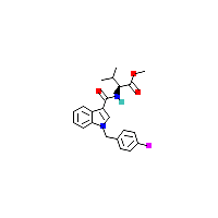 N-[[1-[（4-氟苯基）甲基]-1H-吲哚-3-Yl]羰基]-L-缬氨酸_甲酯,CAS 1971007-90-5,「源叶」N129522103-1mg