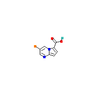 3-溴吡咯并[1,2-a]嘧啶-6-羧酸,CAS 1823918-84-8,「Fluorochem」B130133297-1g