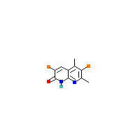 萘吡啶_醇(C10H8Br2N2O),CAS 2140316-48-7,「Fluorochem」D131701565-250mg