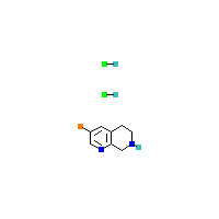 四氢-萘吡啶二盐酸盐(C8H11BrCl2N2),CAS 2177267-75-1,「Fluorochem」B134129772-1g