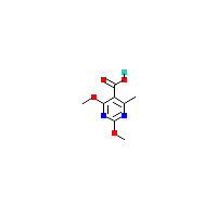 2,4-二甲氧基-6-甲基嘧啶-5-羧酸,CAS 106852-32-8,「源叶」D13798482-1g