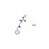 盐酸（2-（苄氨基）乙基）氨基甲酸叔丁酯,CAS 126402-64-0,「Fluorochem」T14418525-1g