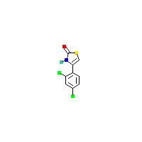 噻唑_酮(C9H5Cl2NOS),CAS 42489-55-4,「Fluorochem」D14823816-1g