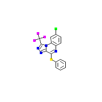 三唑并_喹喔啉(C16H8ClF3N4S),CAS 303997-35-5,「安耐吉」C1486608-25mg