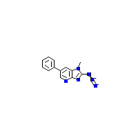 2-叠氮-1-甲基-6-苯基咪唑并[4,5-b]吡啶,CAS 135577-57-0,「源叶」A154466-2mg
