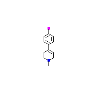 4-（4-氟苯基）-1-甲基-1,2,3,6-四氢吡啶,CAS 69675-10-1,「源叶」F155325-250mg