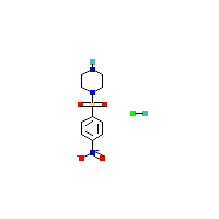1-[（4-硝基苯基）磺酰基]哌嗪盐酸盐,CAS 1049751-39-4,「Fluorochem」N16243336-1g