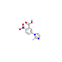 咪唑-硝基苯甲酸(C11H9N3O4),CAS 954265-75-9,「Fluorochem」M16792125-10g