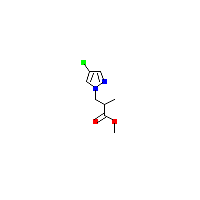 吡唑-甲基丙酸甲酯(C8H11ClN2O2),CAS 1005650-86-1,「Fluorochem」M17024544-1g