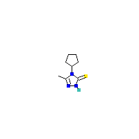 三唑_硫醇(C8H13N3S),CAS 669755-14-0,「Fluorochem」C17372442-25g