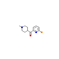 （6-溴吡啶-2-Yl）（1-甲基哌啶-4-Yl）甲醇,CAS 613678-08-3,「源叶」B17980300-1g