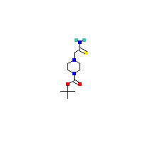 4-（氨甲硫基甲基）哌嗪-1-羧酸叔丁酯,CAS 294622-55-2,「Fluorochem」T18186561-500mg