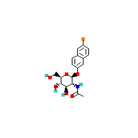 6-溴-2-萘基-2-乙酰胺-2-脱氧基-D-葡糖苷,CAS 212069-27-7,「源叶」B18740515-50mg