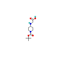 4-（羧甲基氨基）-哌啶-1-羧酸叔丁酯,CAS 1154101-11-7,「Fluorochem」C18970405-500mg
