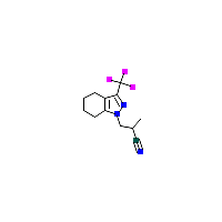 吲唑_丙腈(C12H14F3N3),CAS 937601-70-2,「Fluorochem」M19576724-1g