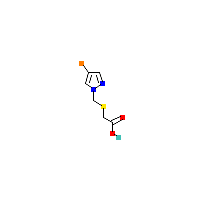 吡唑_乙酸(C6H7BrN2O2S),CAS 1006319-28-3,「Fluorochem」B19576735-5g