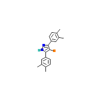 二甲基苯基-吡唑(C19H19BrN2),CAS 1187632-17-2,「Fluorochem」B19587630-1g