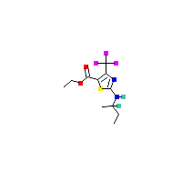 噻唑-羧酸乙酯(C11H15F3N2O2S),CAS 886498-27-7,「Fluorochem」E19616506-250mg