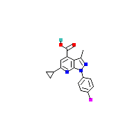 环丙基_羧酸(C17H14FN3O2),CAS 937598-64-6,「Fluorochem」C19616677-5g