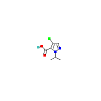 4-氯-1-异丙基-1H-吡唑-5-羧酸,CAS 1006451-56-4,「Fluorochem」C19619902-1g