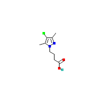 吡唑_丁酸(C9H13ClN2O2),CAS 1006453-09-3,「Fluorochem」C19620050-5g