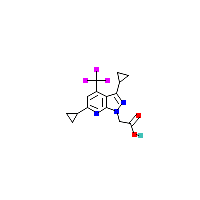 三氟甲基-乙酸(C15H14F3N3O2),CAS 937606-02-5,「Fluorochem」D19625279-5g