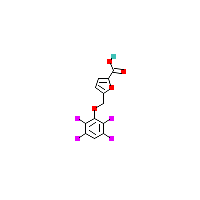 甲基_呋喃酸(C12H6F4O4),CAS 406470-51-7,「Fluorochem」T2056594-250mg
